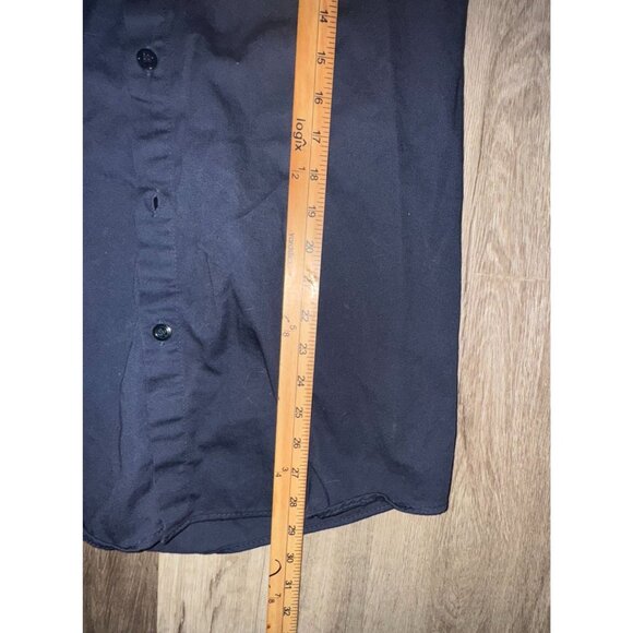 Red Kap Mens Navy Blue Short Sleeve Work Shirt - Picture 6 of 6